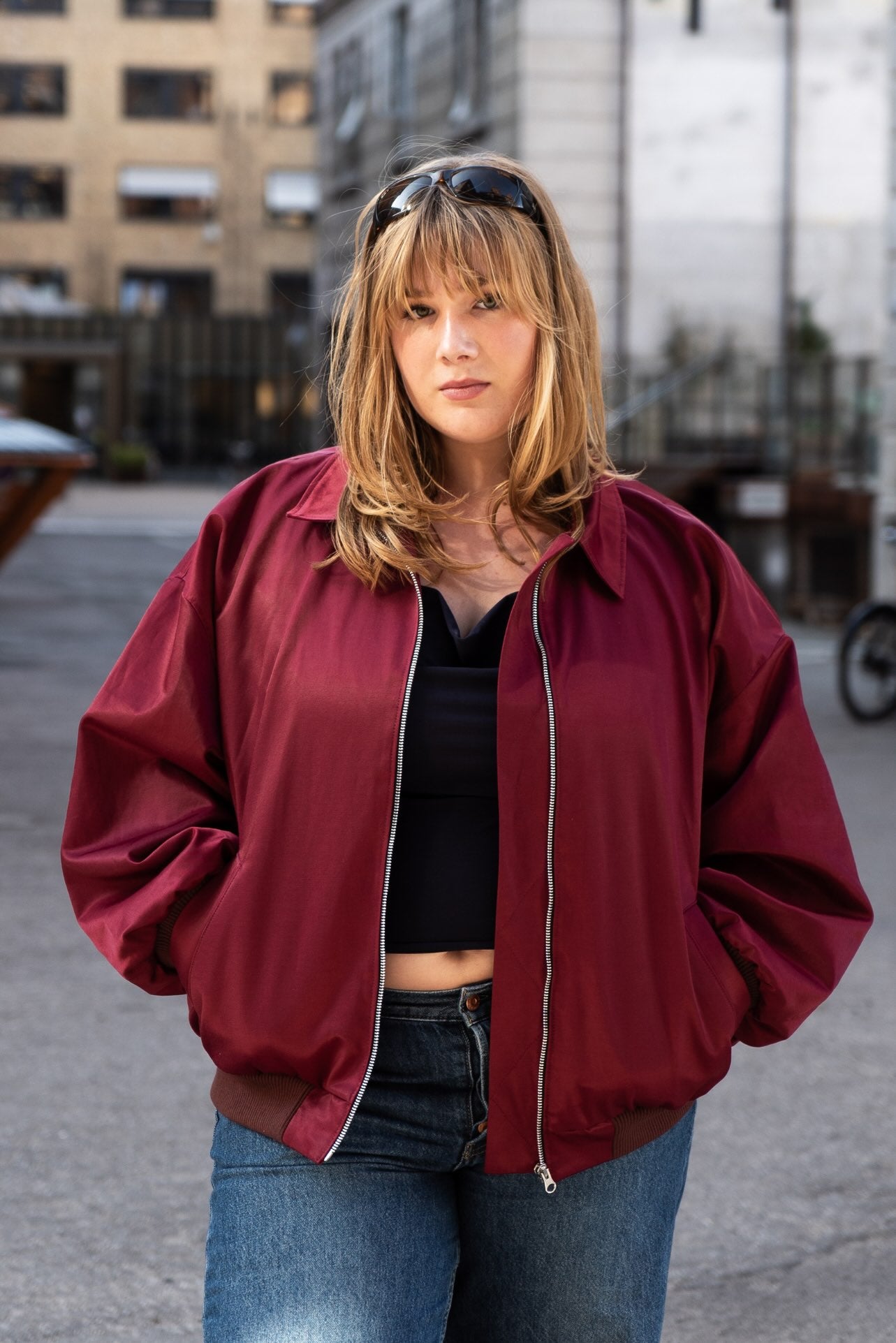 Puff and Pencil Bomber Jacket - Paper Pattern