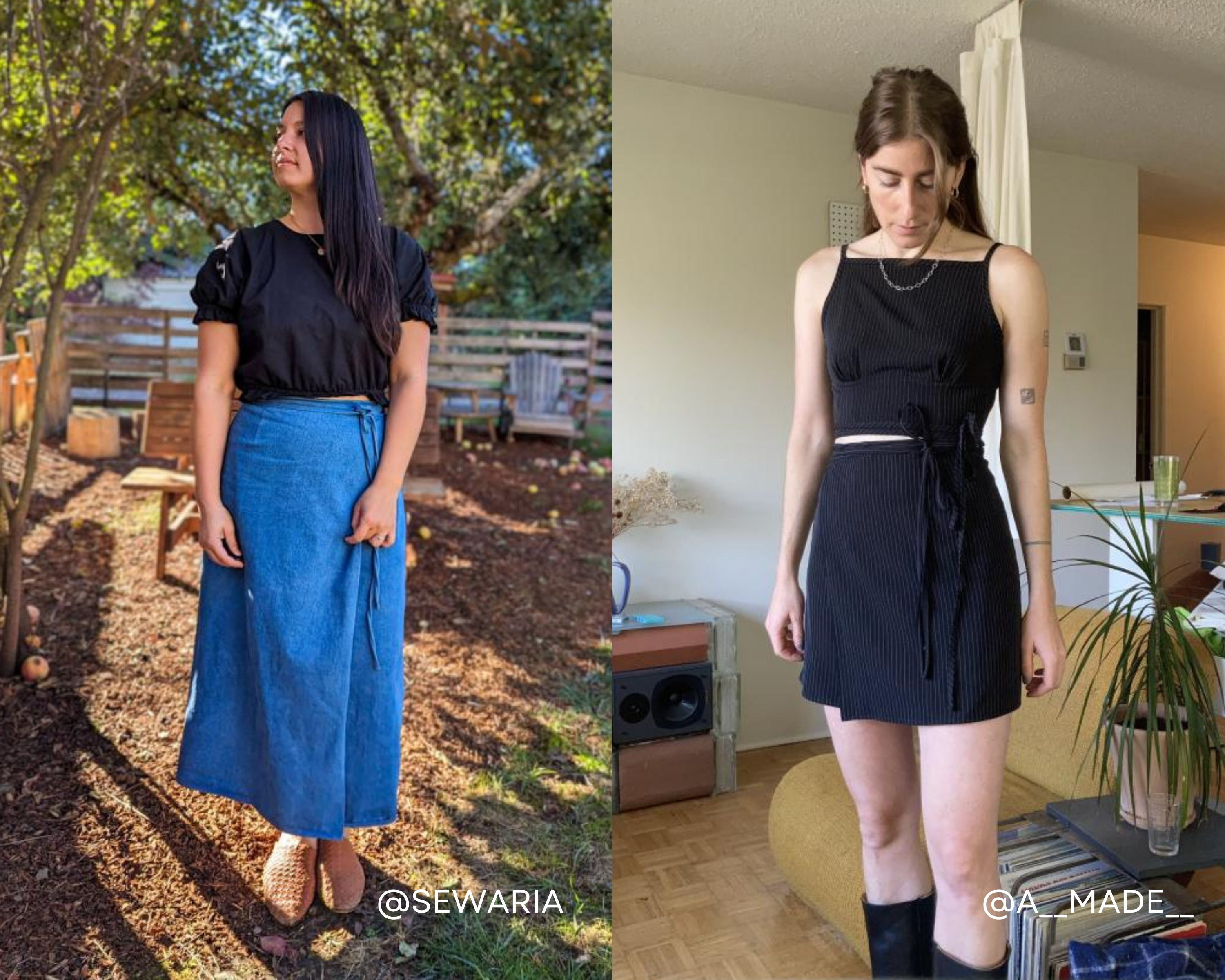 Jessilou's Closet Jill Wrap Skirt - PDF Pattern