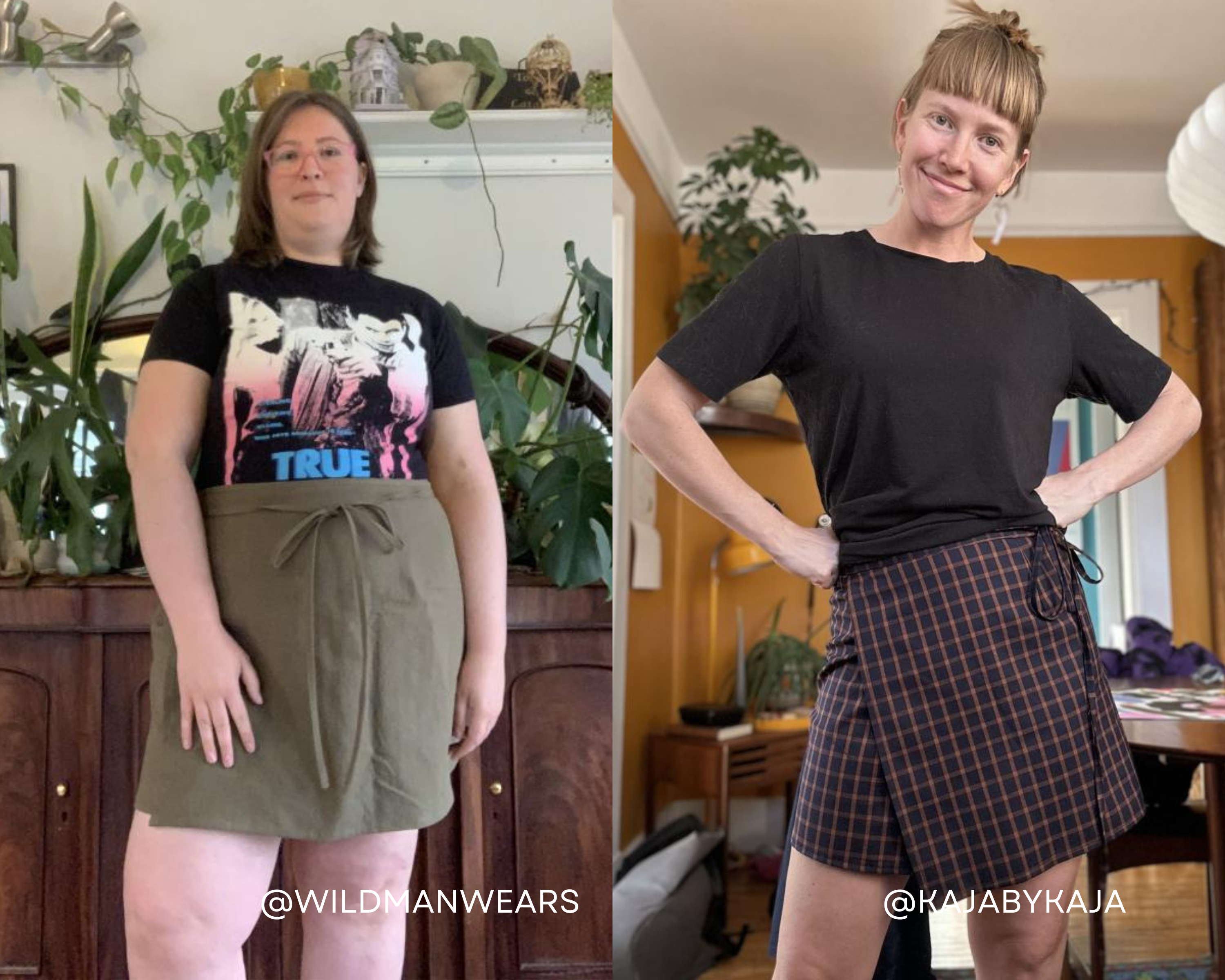 Jessilou's Closet Jill Wrap Skirt - PDF Pattern