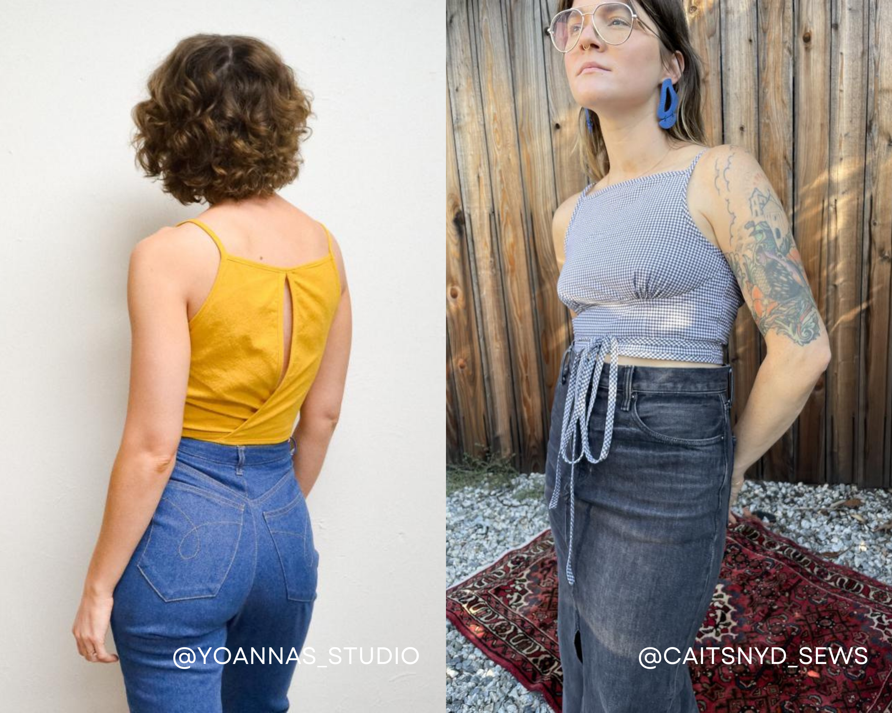 Jessilou's Closet Calvin Crop - PDF Pattern