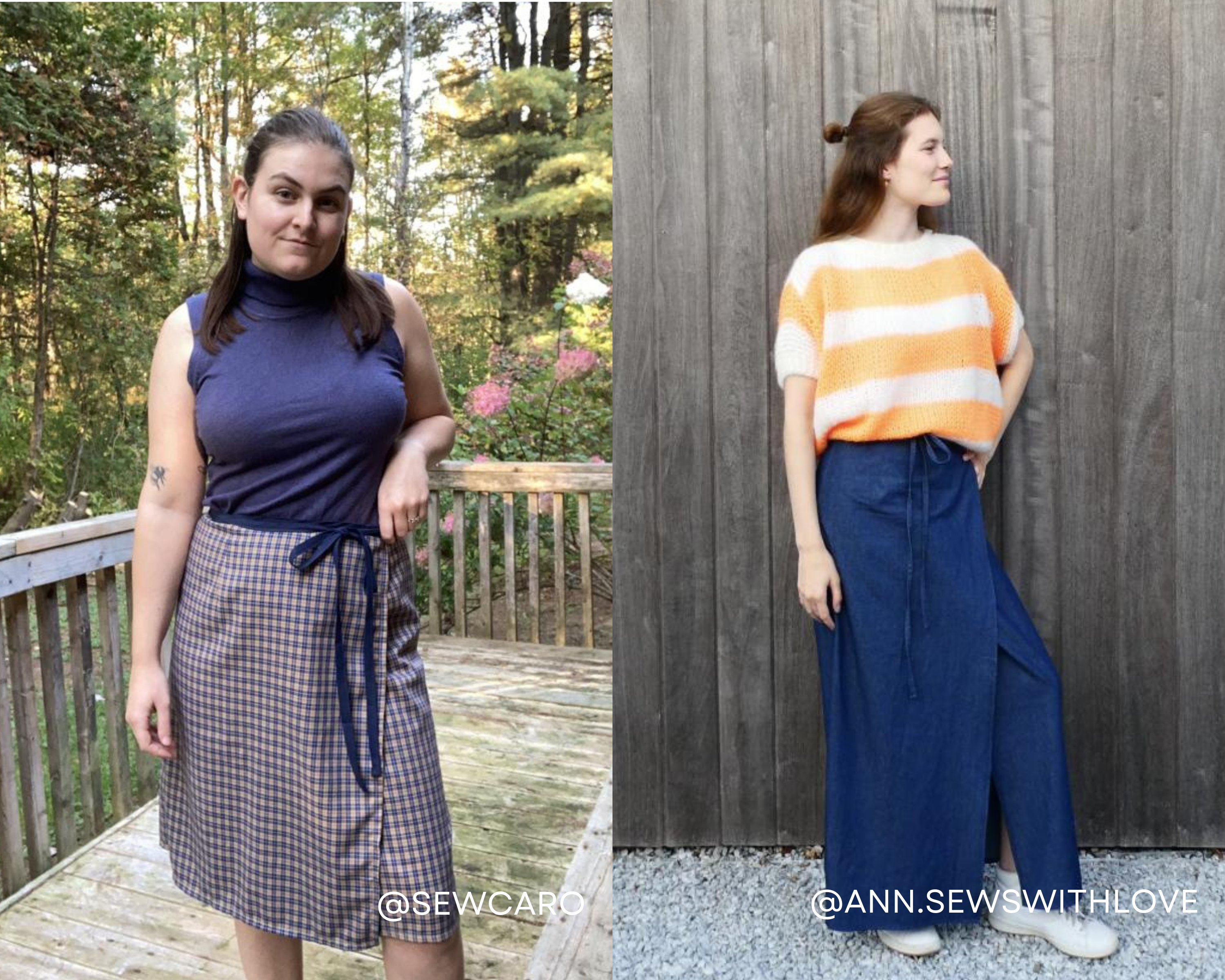 Jessilou's Closet Jill Wrap Skirt - PDF Pattern
