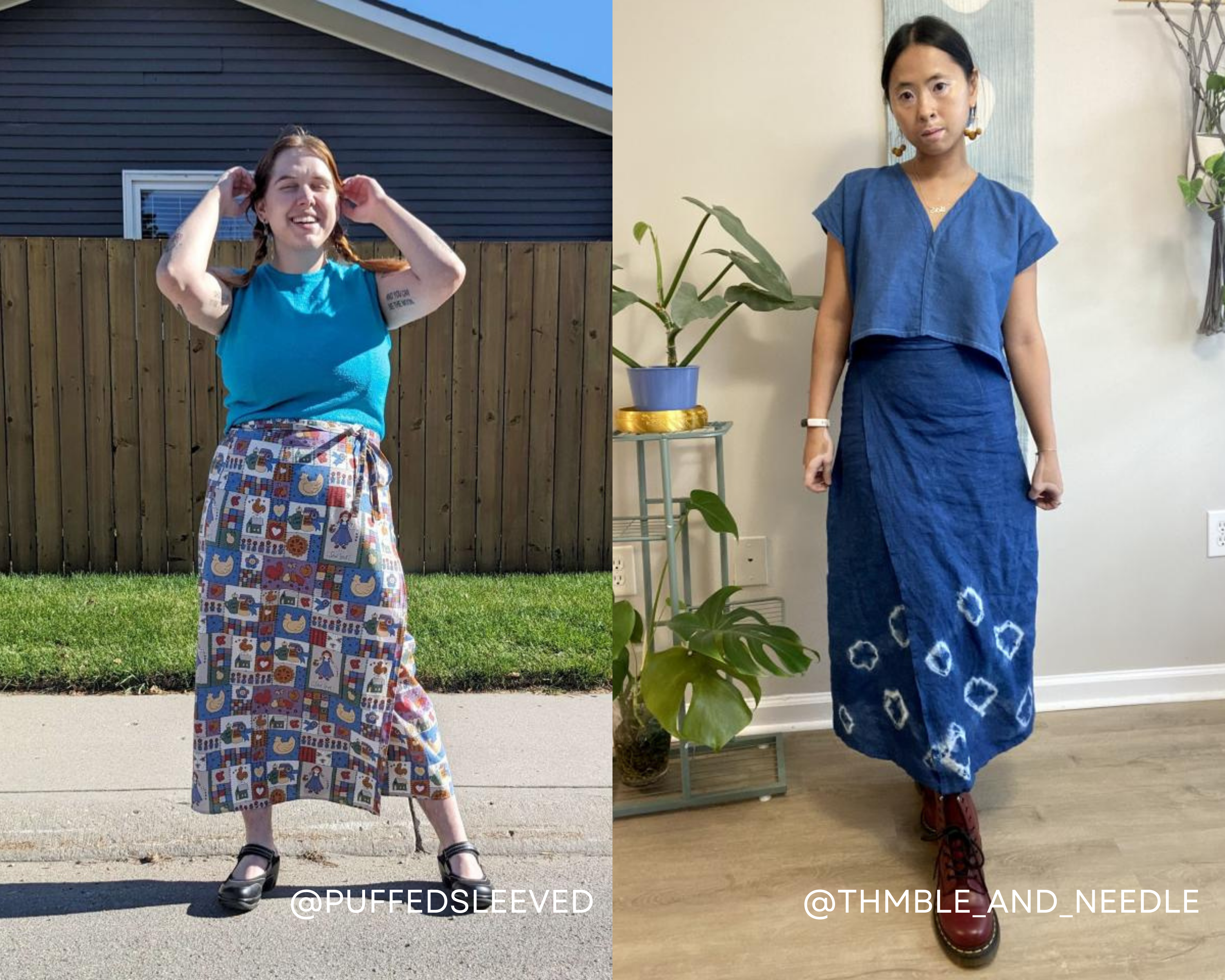 Jessilou's Closet Jill Wrap Skirt - PDF Pattern