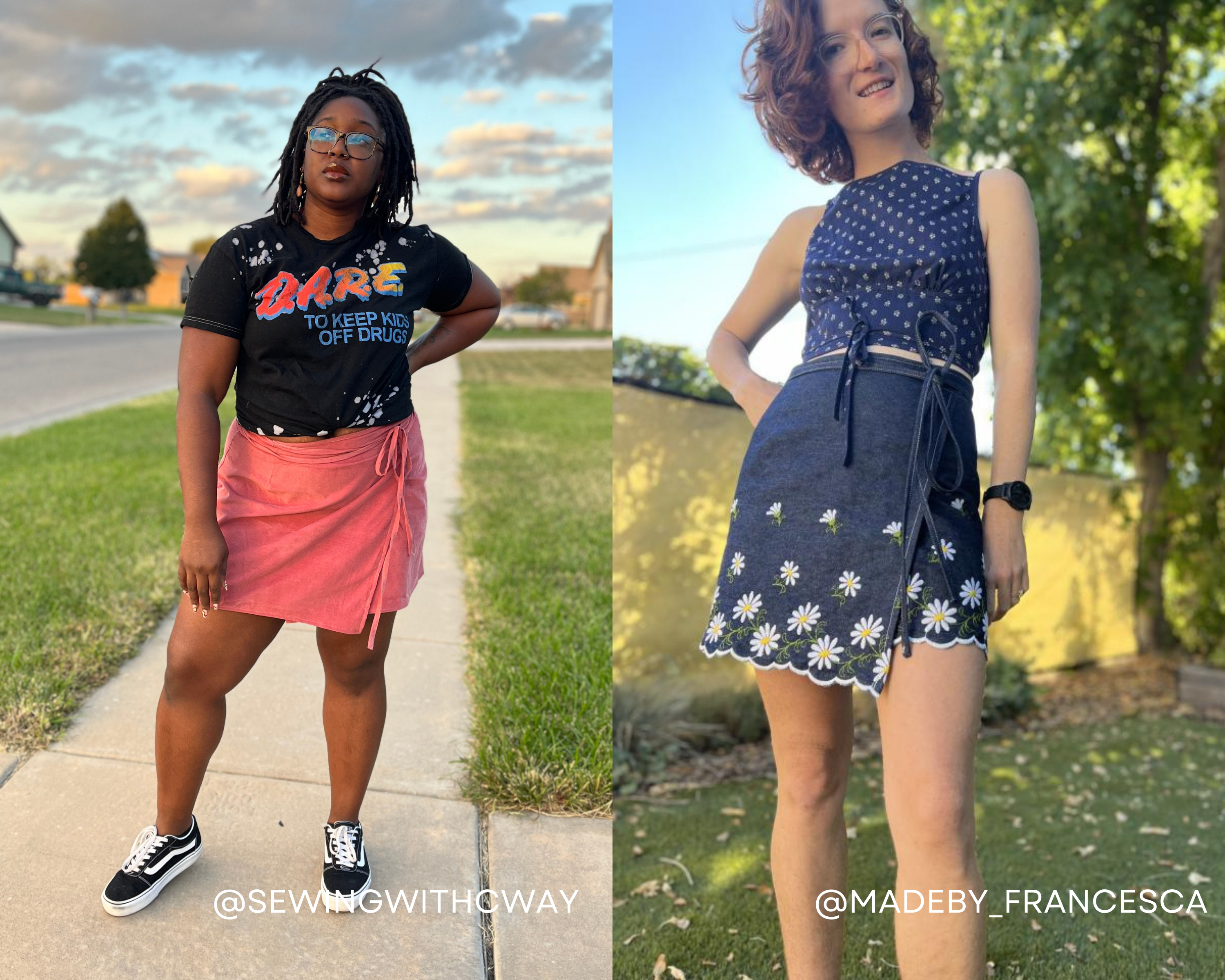 Jessilou's Closet Jill Wrap Skirt - PDF Pattern
