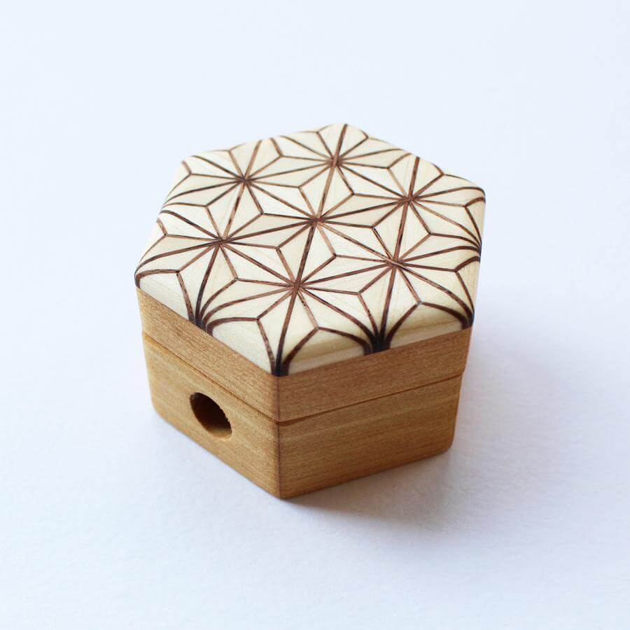 Cohana Asanoha Parquet Pencil Sharpener