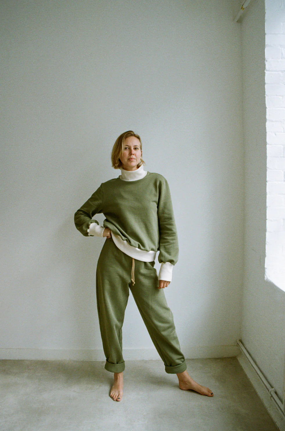 The Modern Sewing Co. Rib Sweater - PDF Pattern