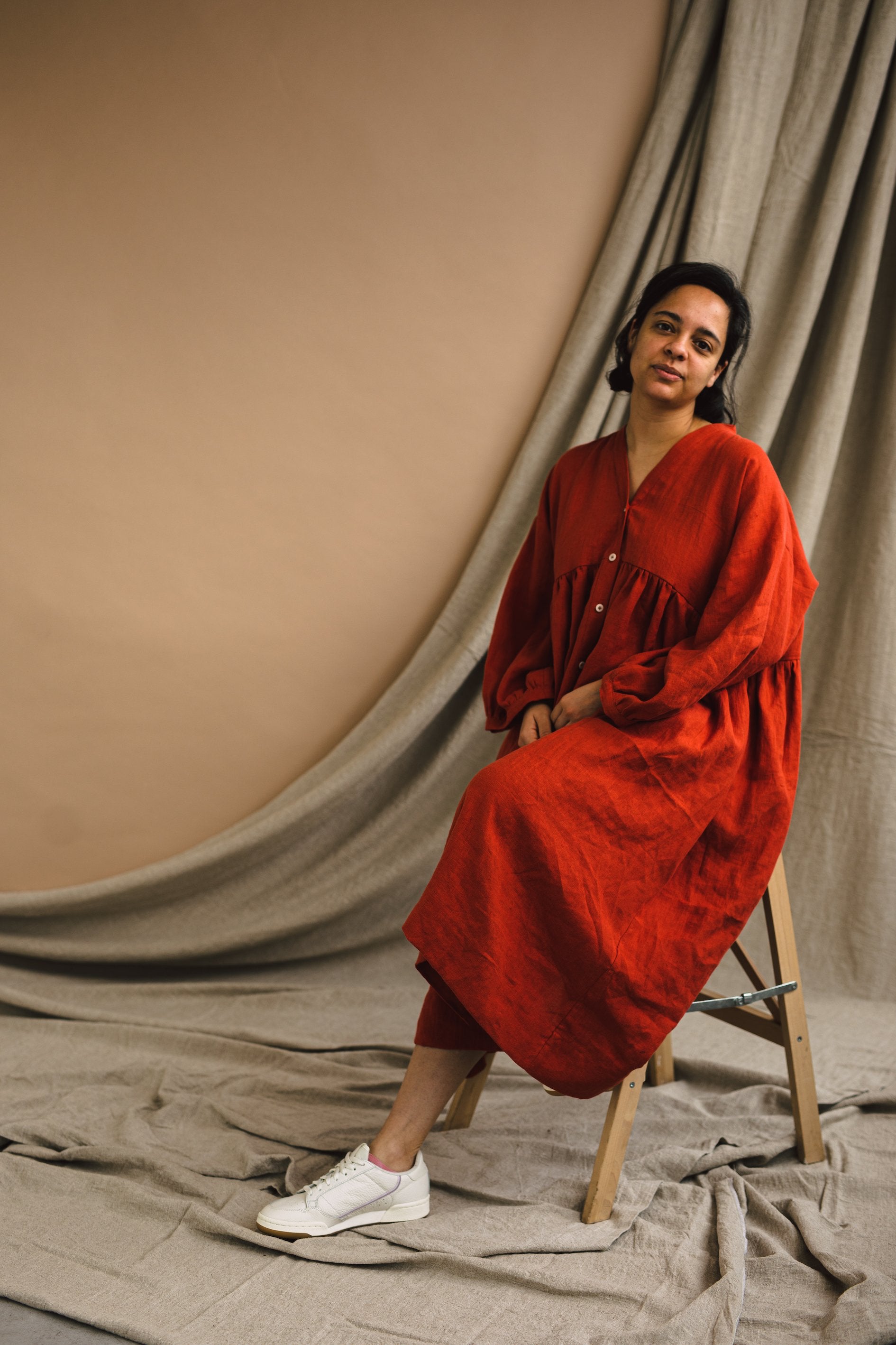 Birgitta Helmersson Zero Waste Gather Dress - PDF Pattern