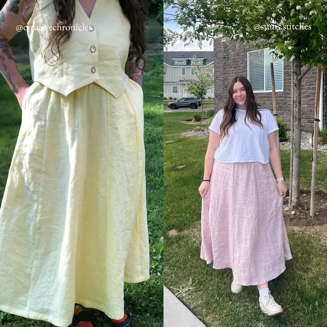 Syd Graham Patterns Saundra Skirt - PDF Pattern