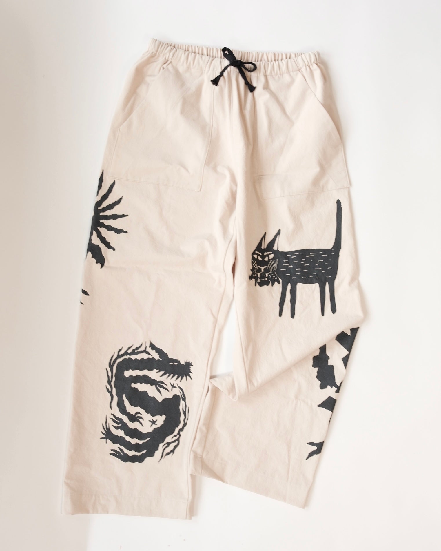 Print Hole x The Sewing Club Doodle Pants