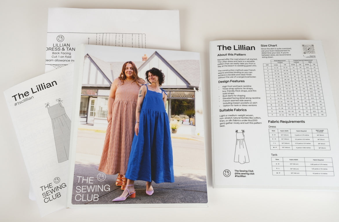 The Sewing Club Lillian Dress & Tank Sewing Pattern