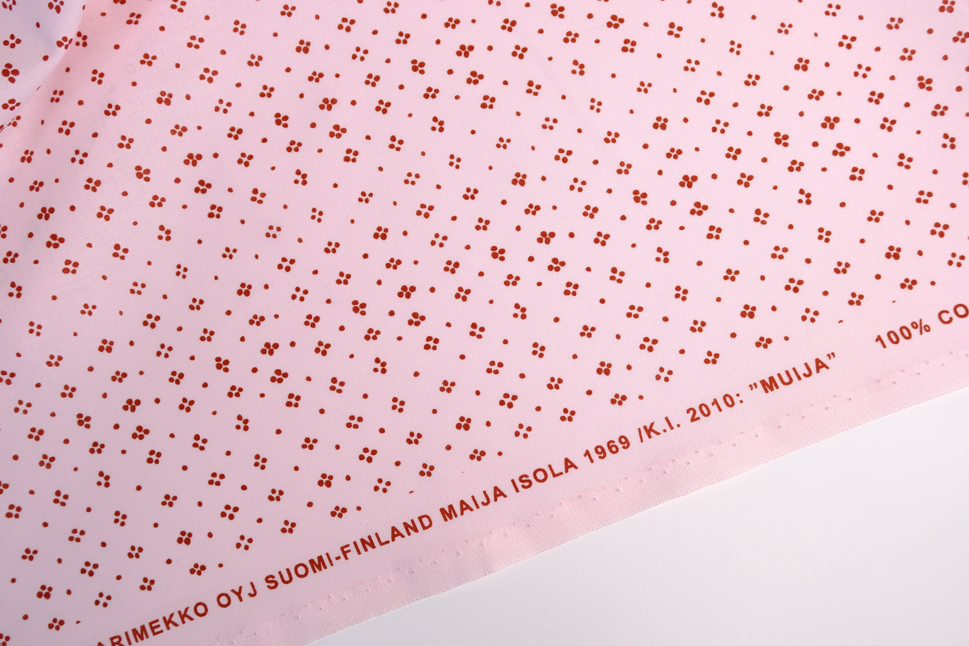 Marimekko Muija Cotton Fabric - Per 1/2M