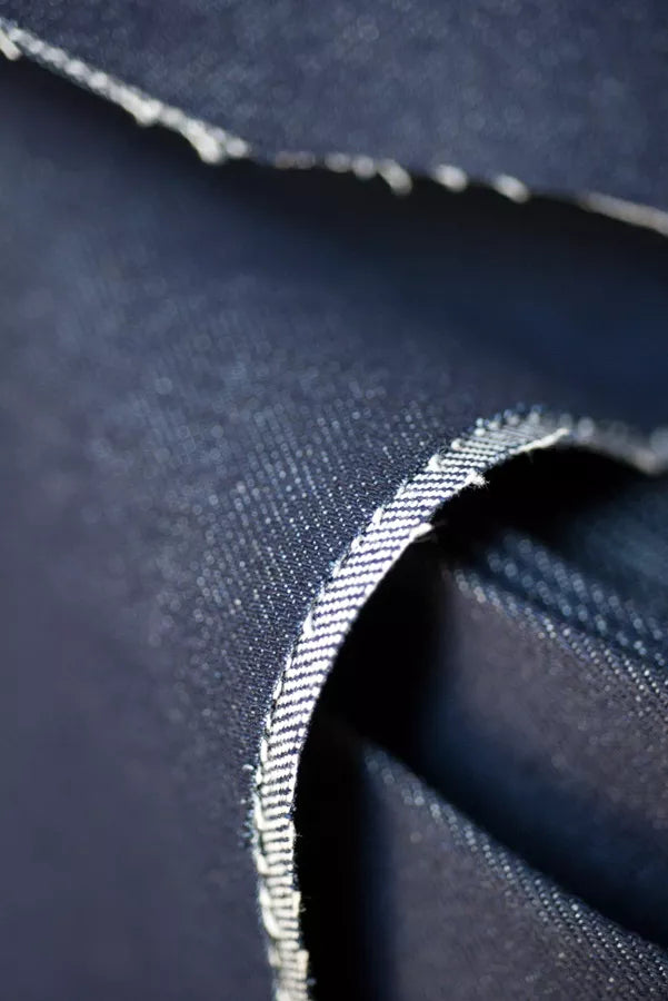 1.1M Remnant - Merchant and Mills 14oz Cotton Denim - Indigo