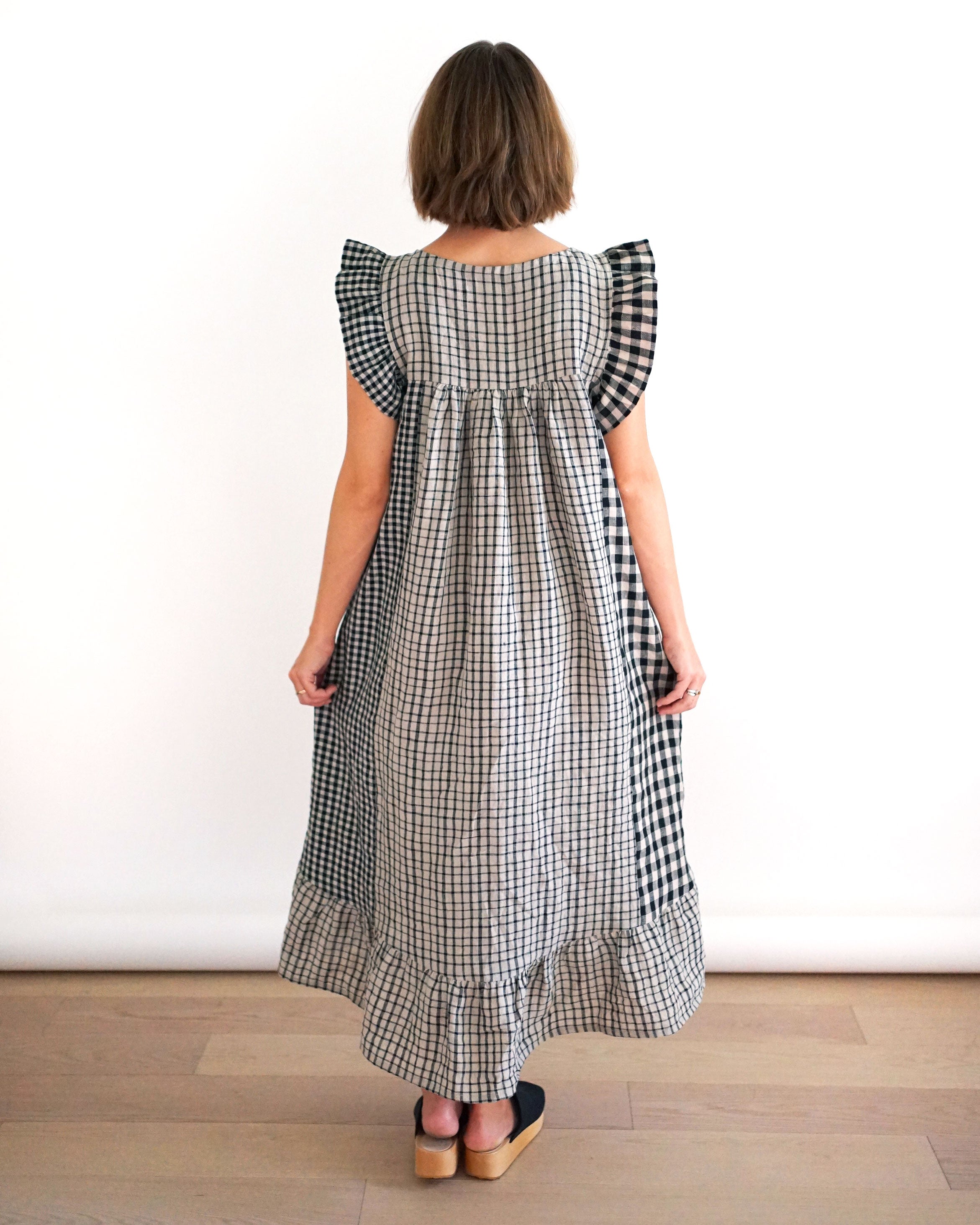 Matchy Matchy Sewing Club Champagne Field Dress - PDF Pattern