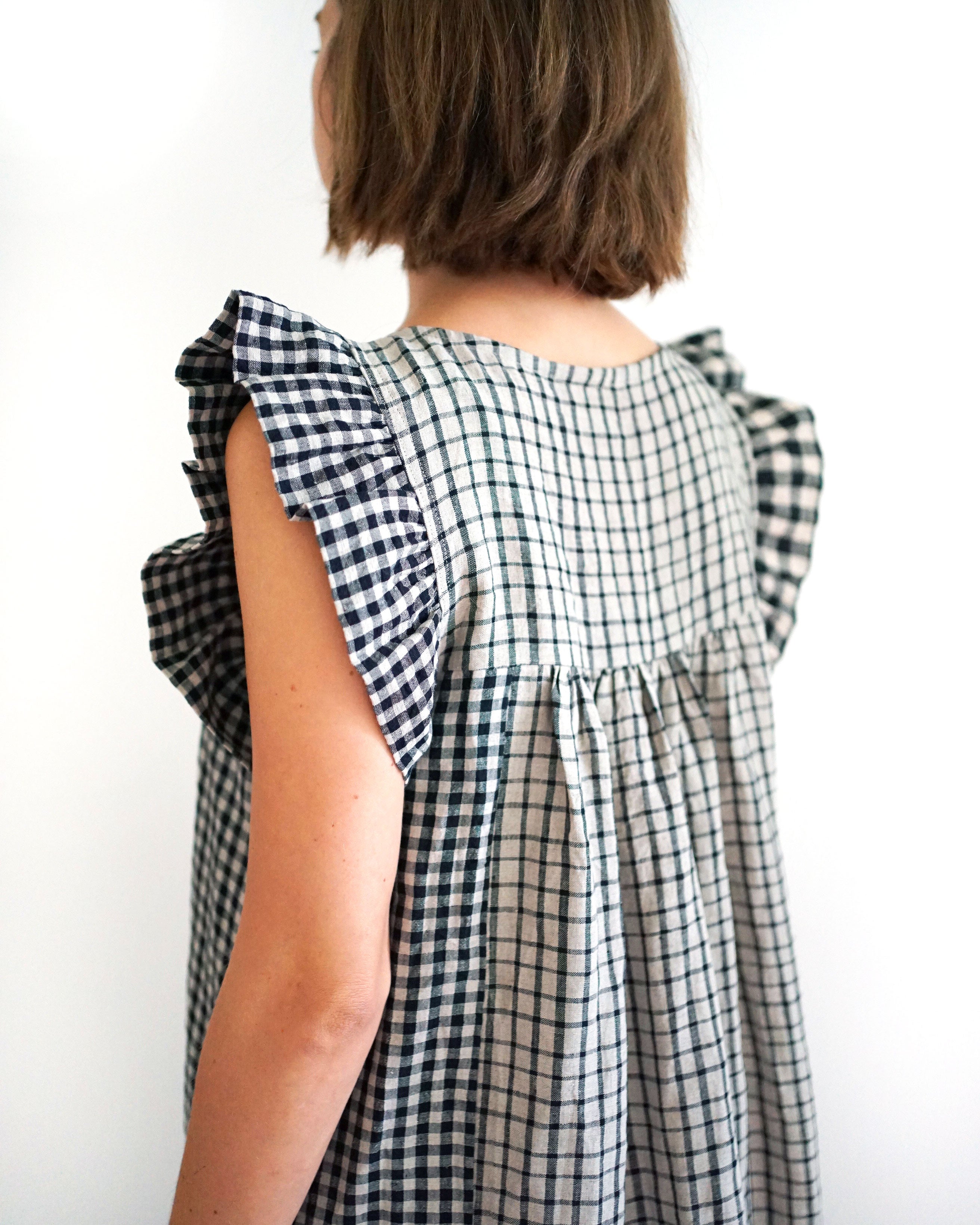 Matchy Matchy Sewing Club Champagne Field Dress - PDF Pattern