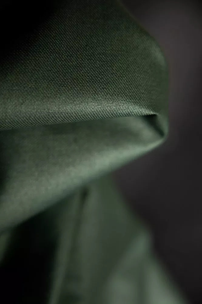 Merchant and Mills - Spring Green Coated Linen (per 1/2 metre)