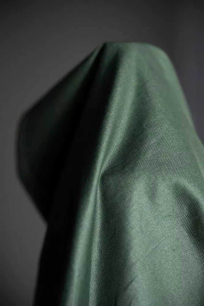 Merchant and Mills - Spring Green Coated Linen (per 1/2 metre)