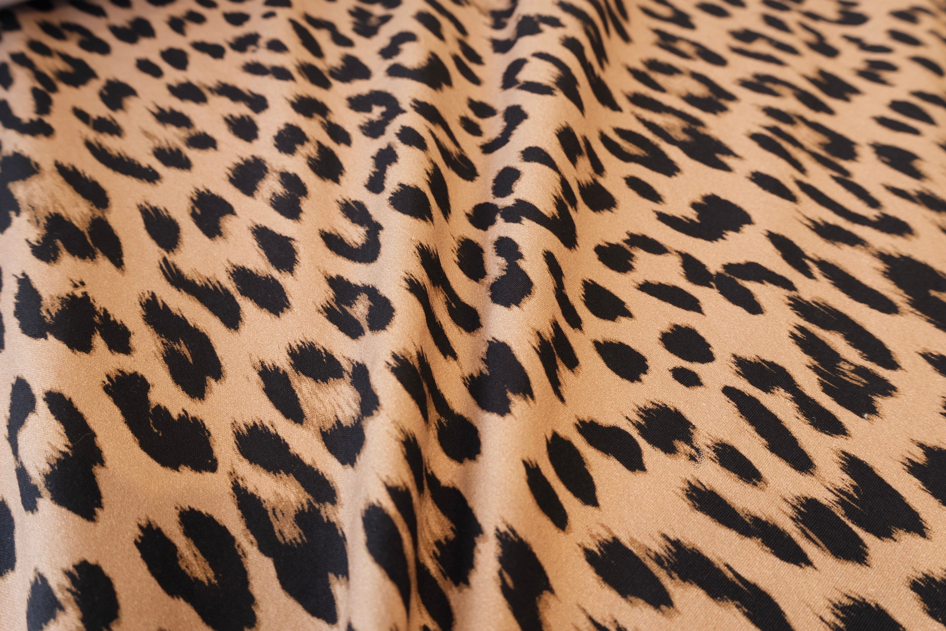 Porter Heavyweight Organic Cotton - Leopard (per 1/2 M)