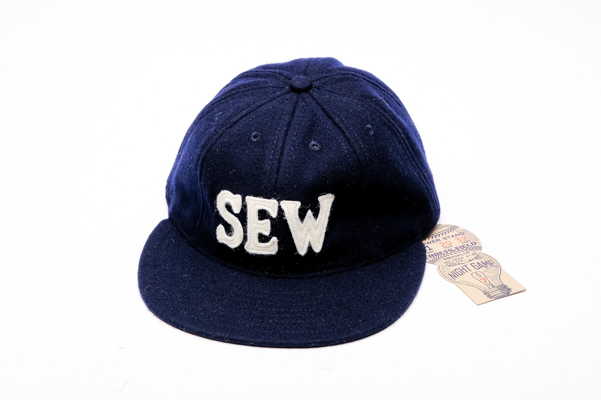 Ebbets Field Flannels Wool Cap - The Sewing Club Exclusive
