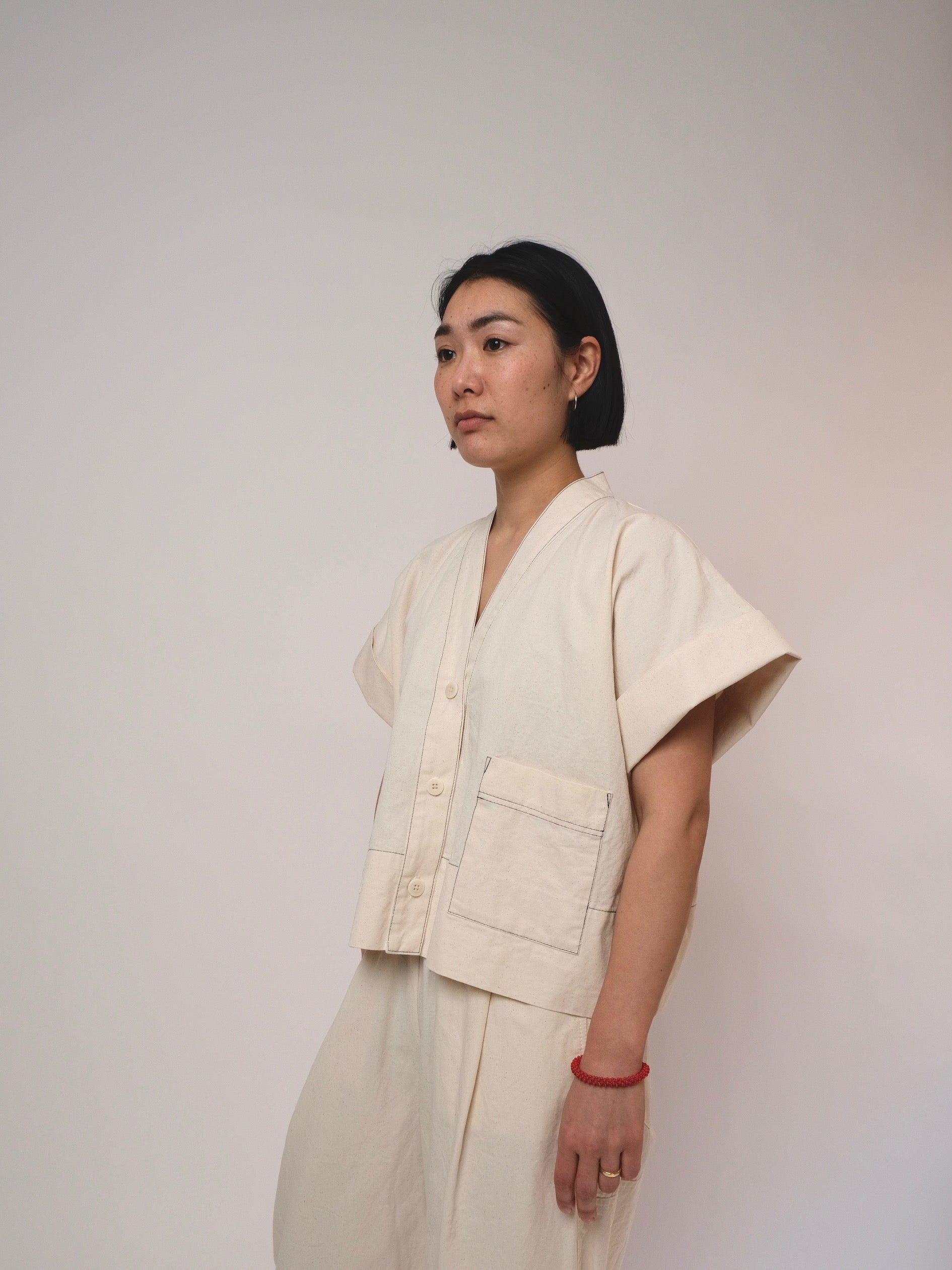 Birgitta Helmersson Zero Waste Cropped Shirt - PDF Pattern