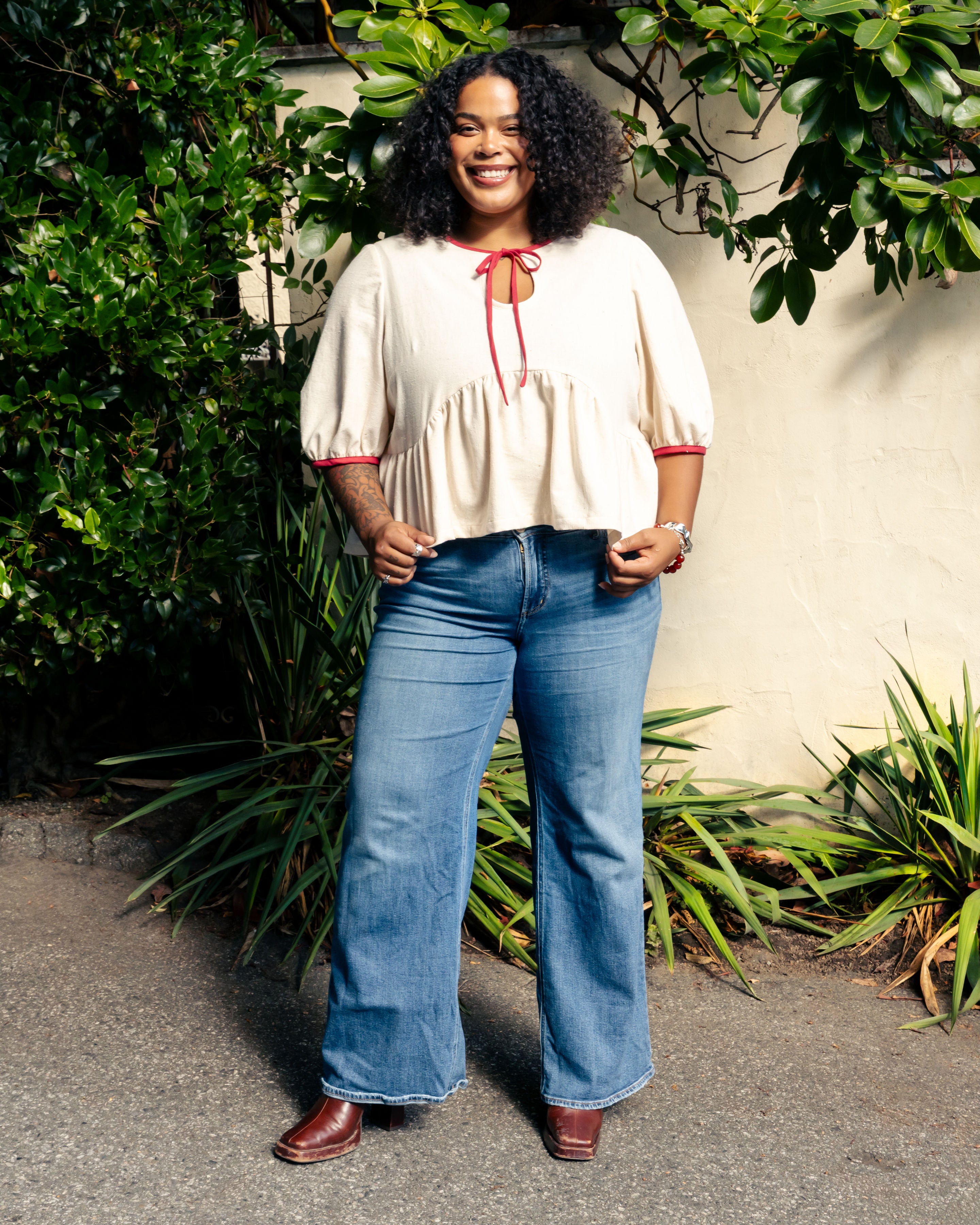 Fortiv Dahlia Top and Dress Sewing Pattern - PDF or Printed