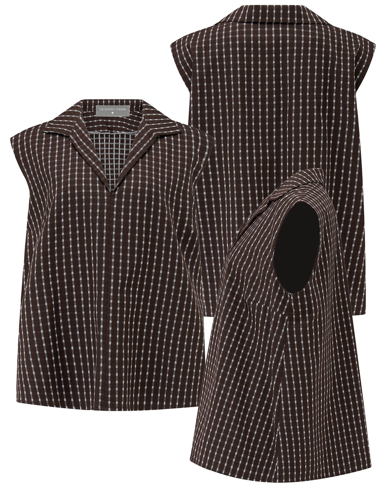 The Maker's Atelier Flared Shirt - PDF Pattern