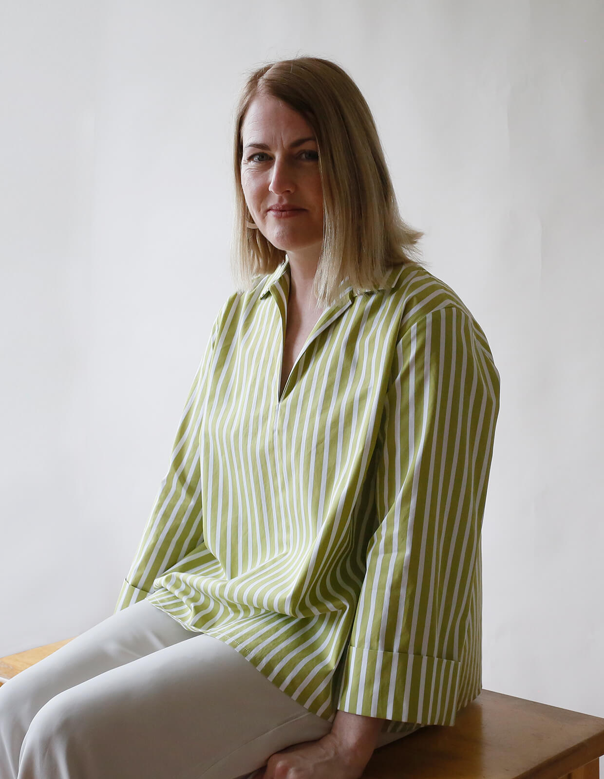 The Maker's Atelier Flared Shirt - PDF Pattern