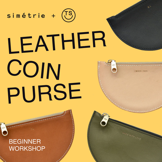 Beginner: Leather Coin Purse - Saturday, June 29th