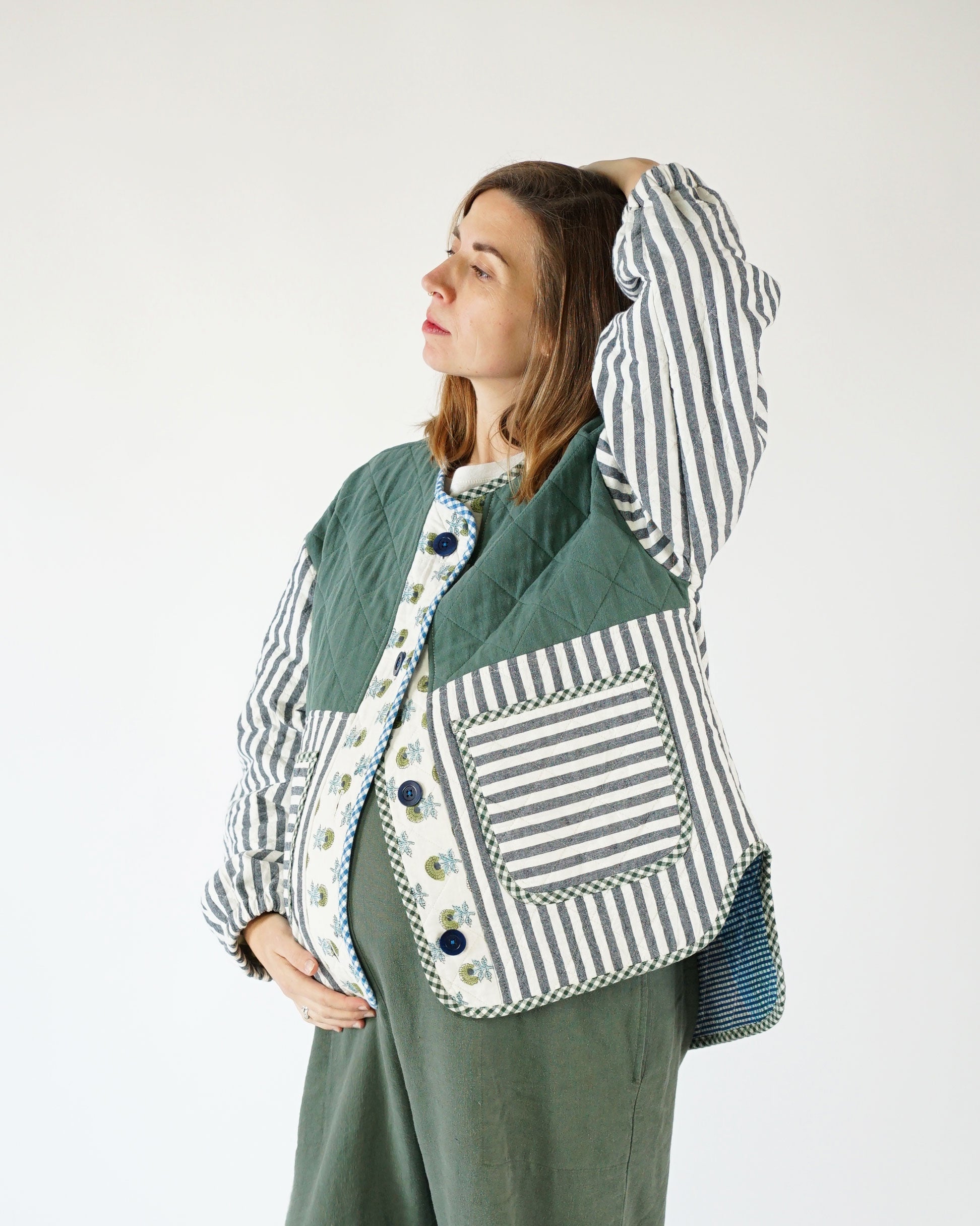 Matchy Matchy Sewing Club Homebody Quilted Jacket - PDF Pattern