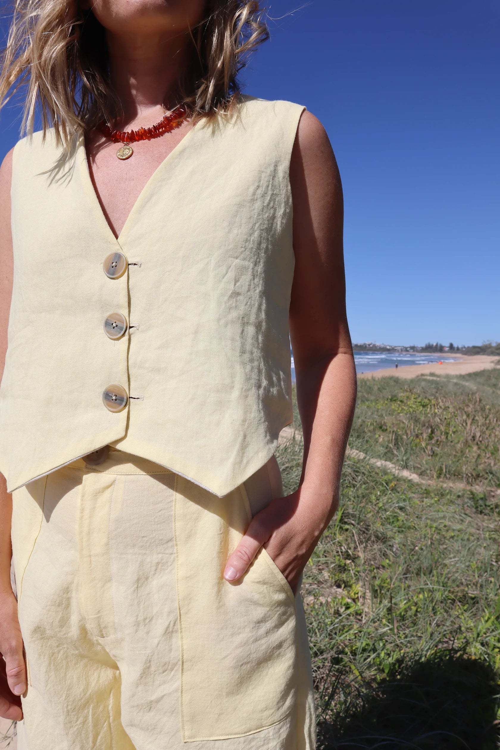 Common Stitch Pipit Vest (Paper Pattern)