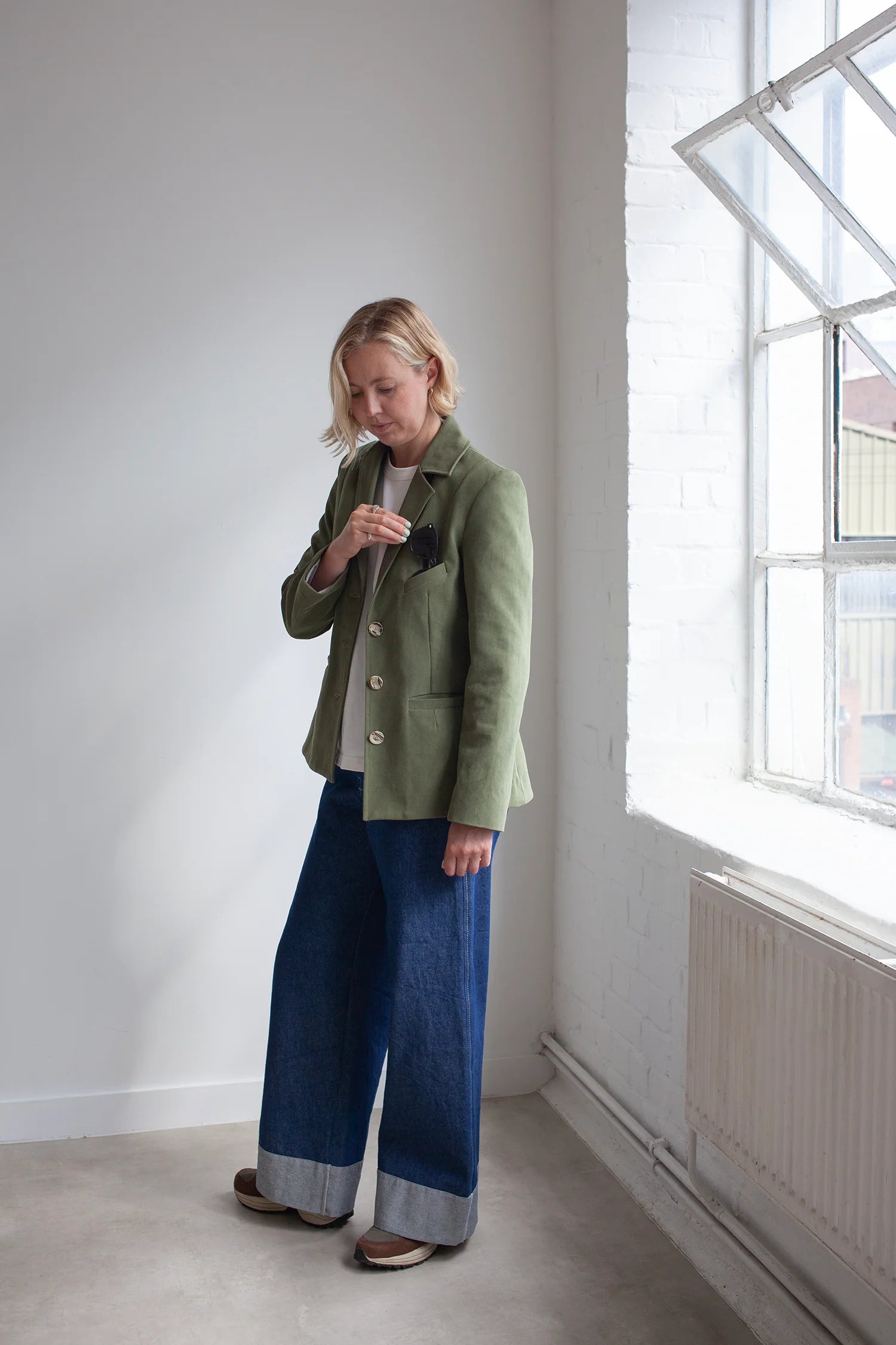 The Modern Sewing Co. Naomi Blazer- PDF or Printed Pattern