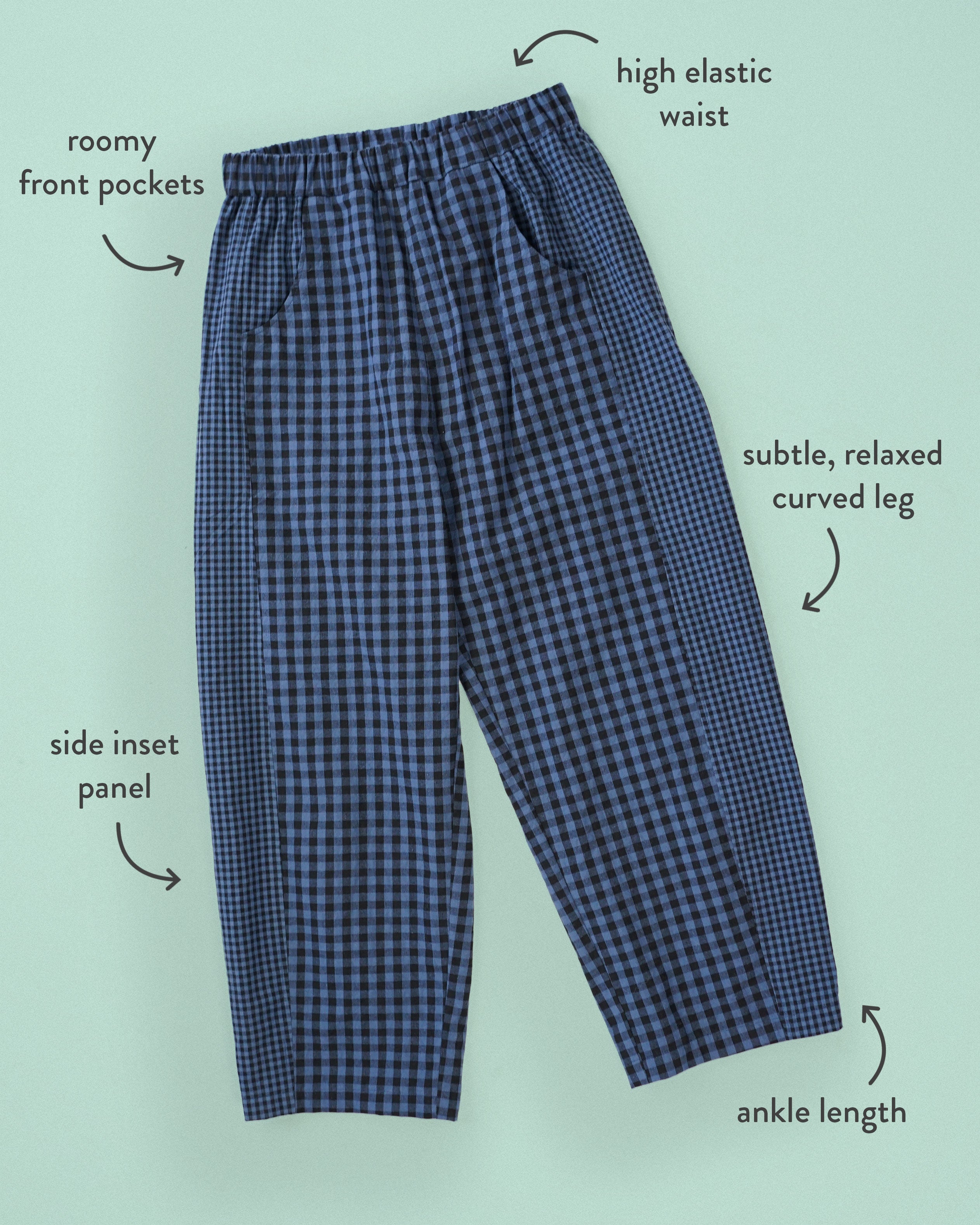 Matchy Matchy Sewing Club Kite Pants - PDF Pattern