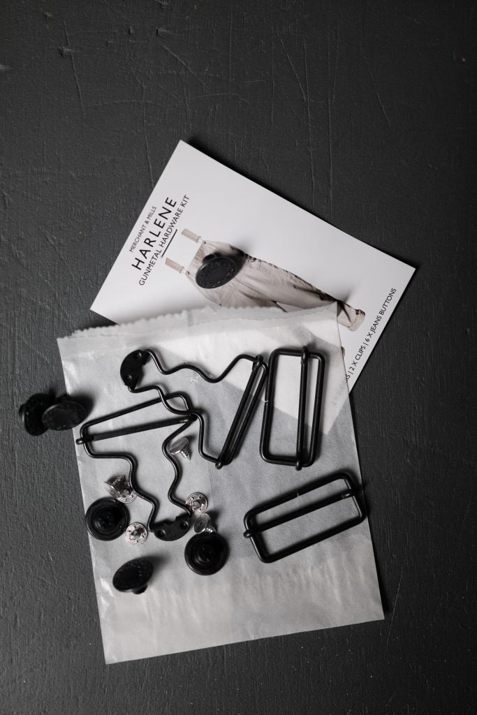 Merchant and Mills Harlene Dungaree Hardware Kit