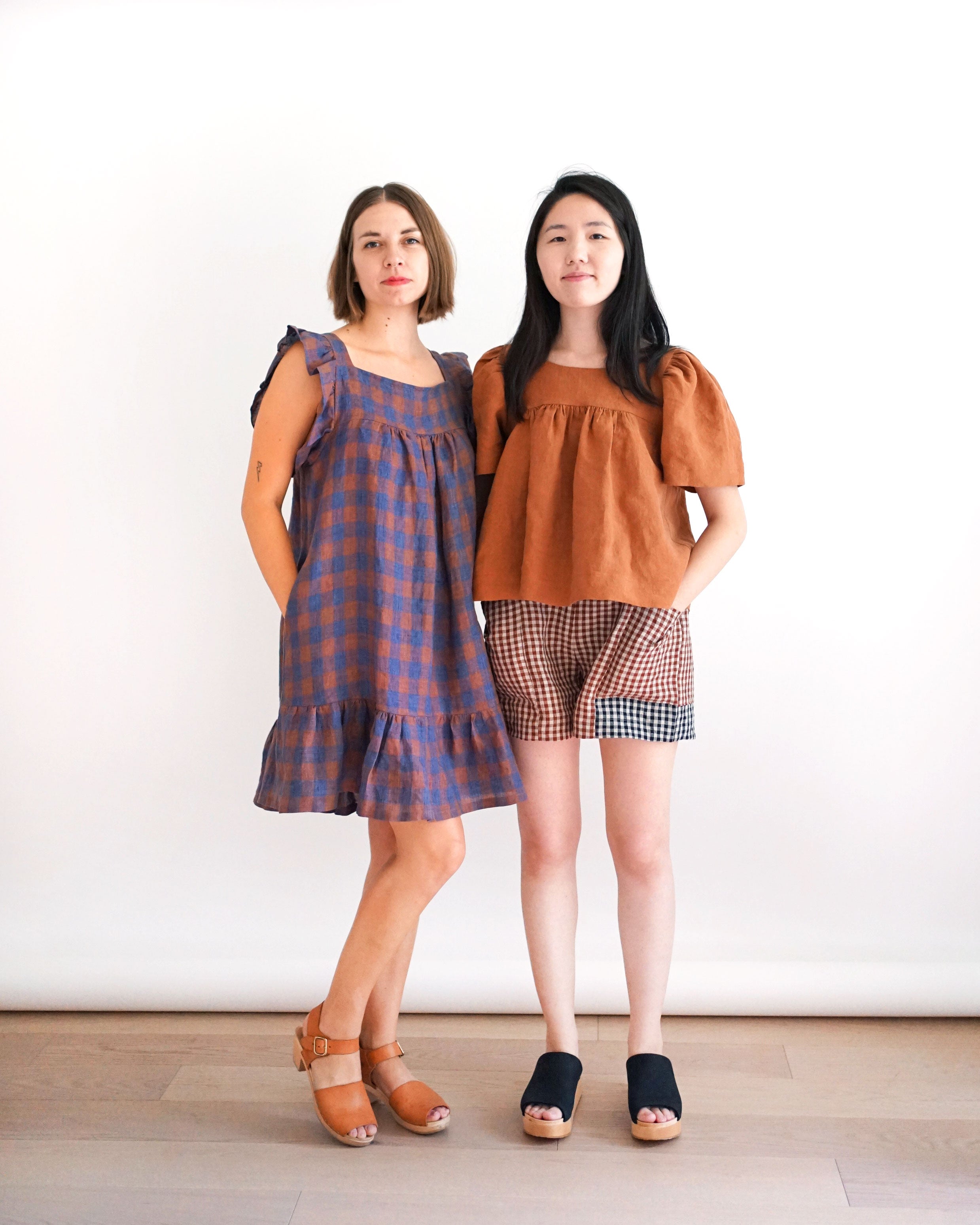 Matchy Matchy Sewing Club Champagne Field Dress - PDF Pattern