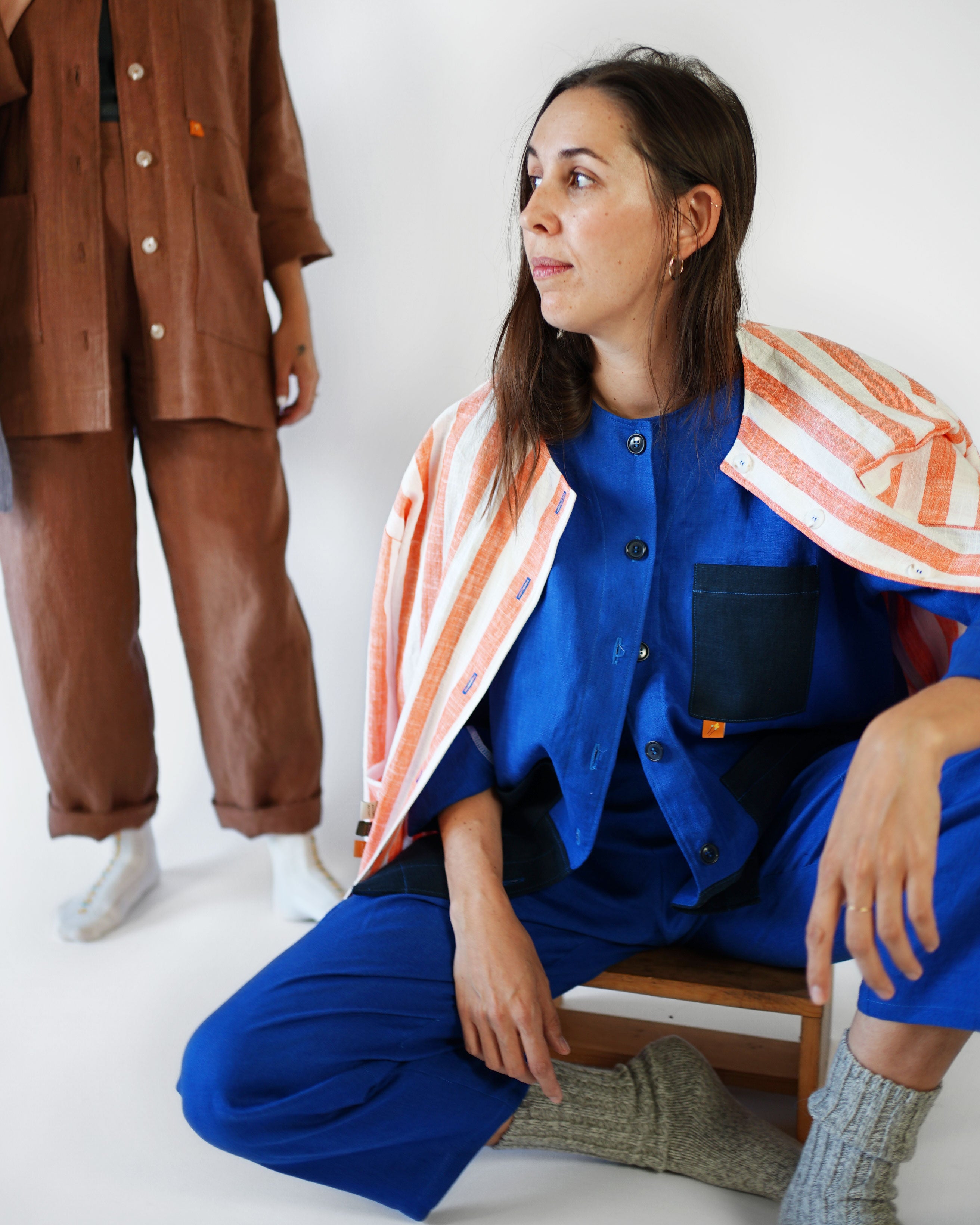 Matchy Matchy Sewing Club Maker's Overshirt - PDF Pattern