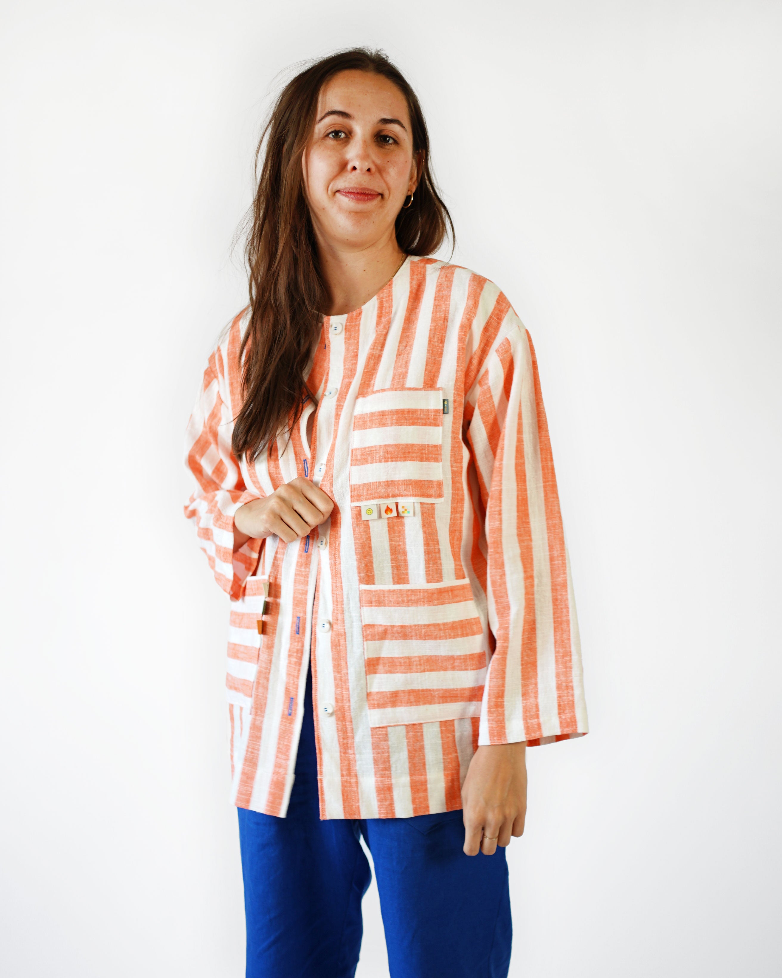 Matchy Matchy Sewing Club Maker's Overshirt - PDF Pattern