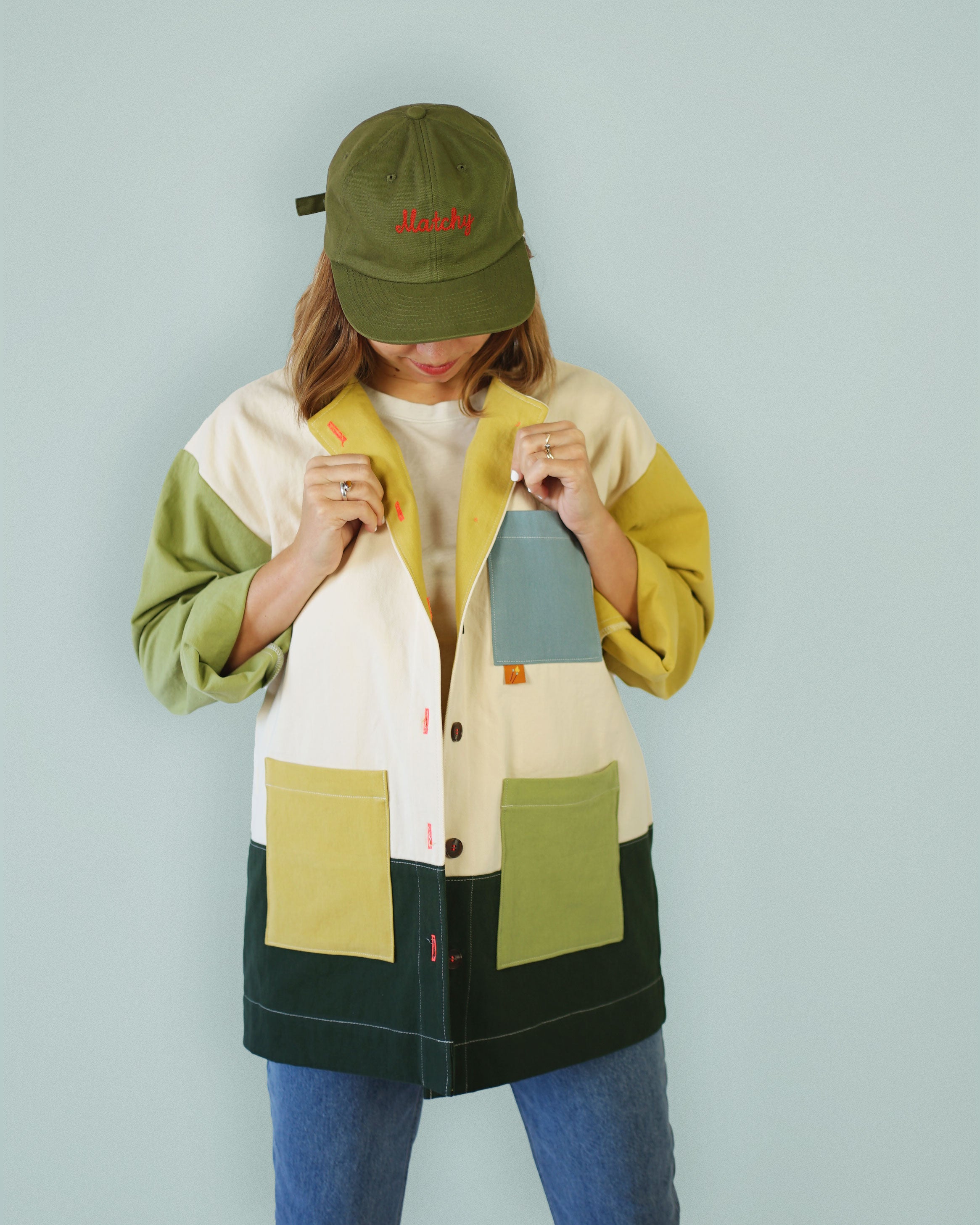 Matchy Matchy Sewing Club Maker's Overshirt - PDF Pattern