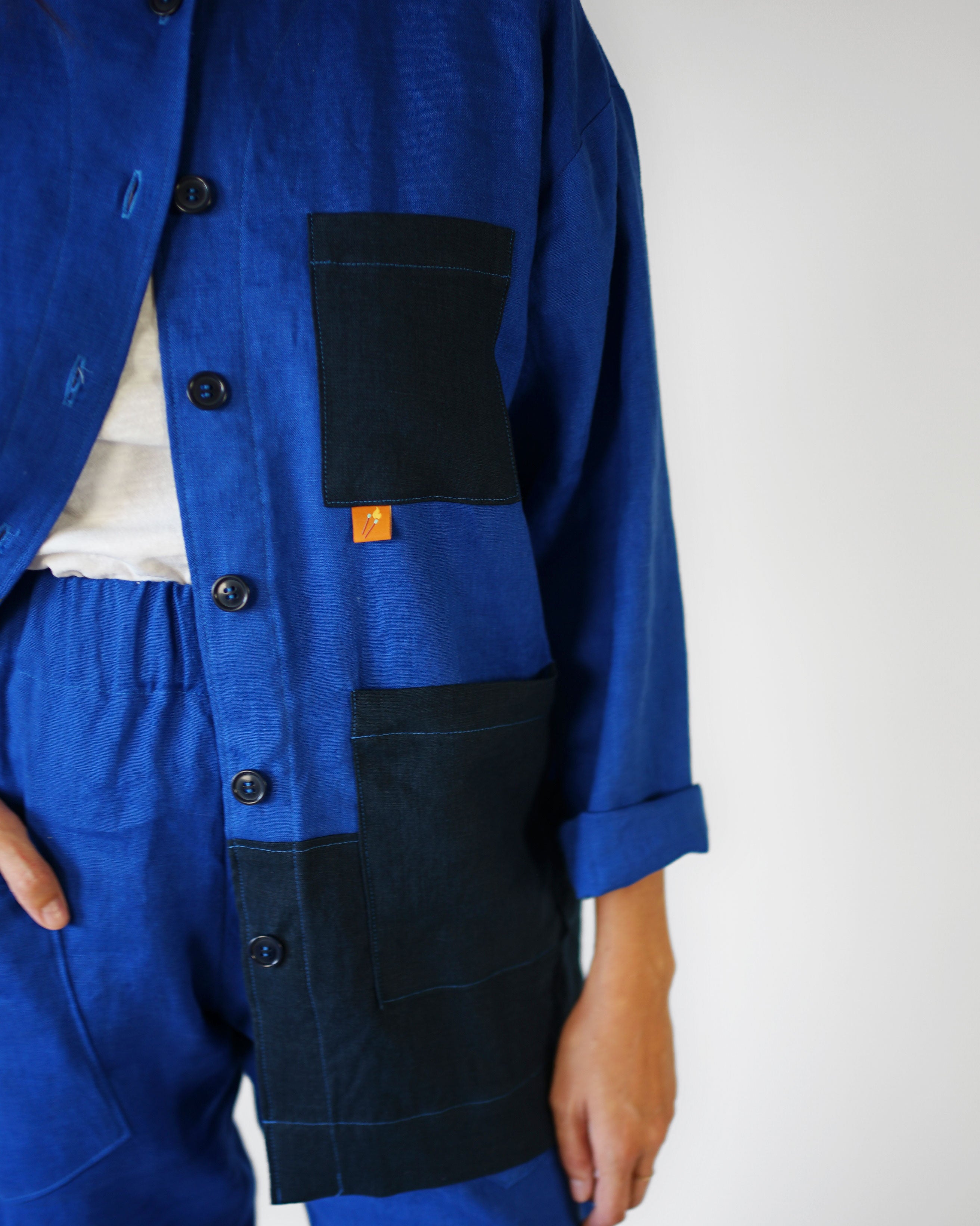 Matchy Matchy Sewing Club Maker's Overshirt - PDF Pattern