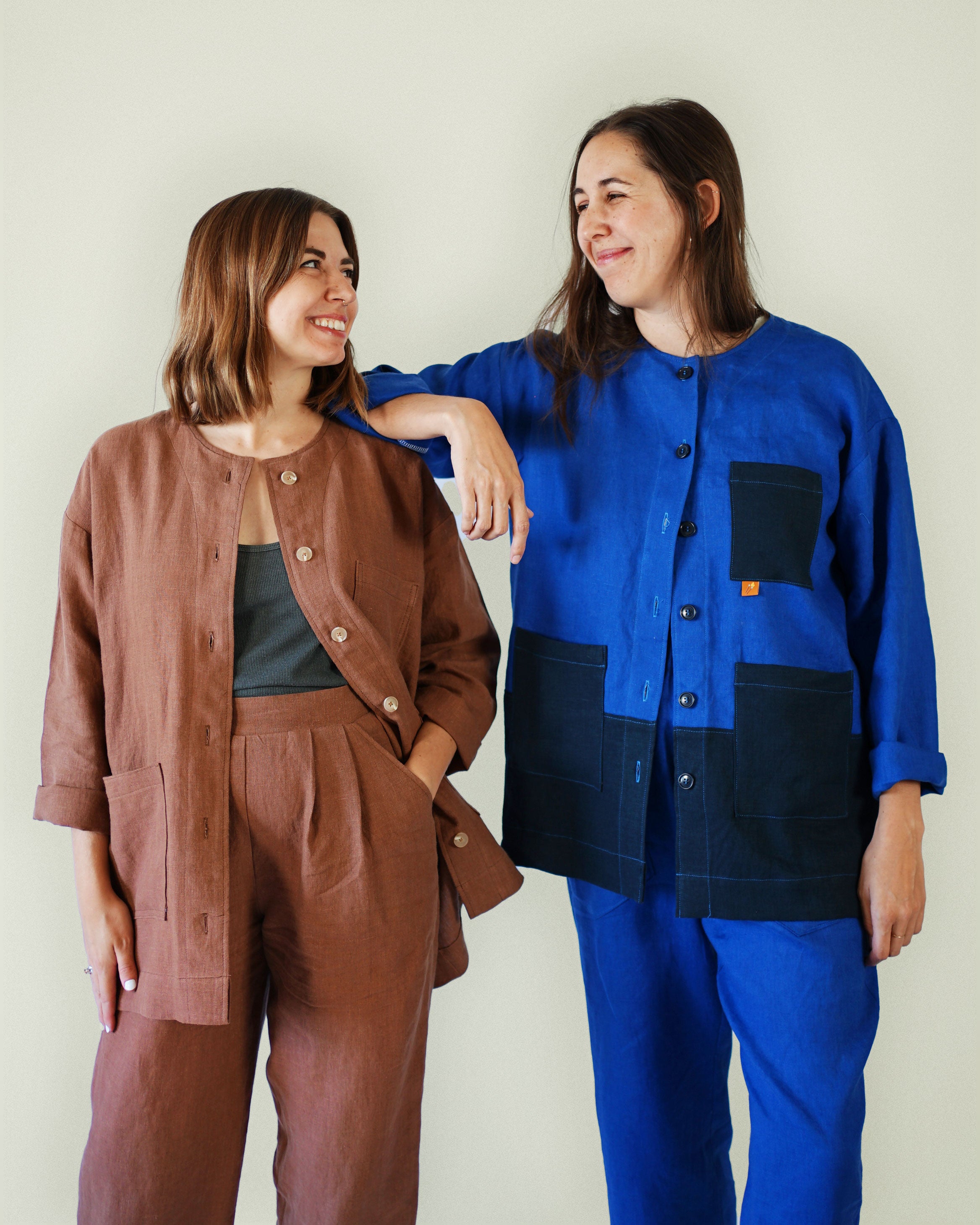 Matchy Matchy Sewing Club Maker's Overshirt - PDF Pattern