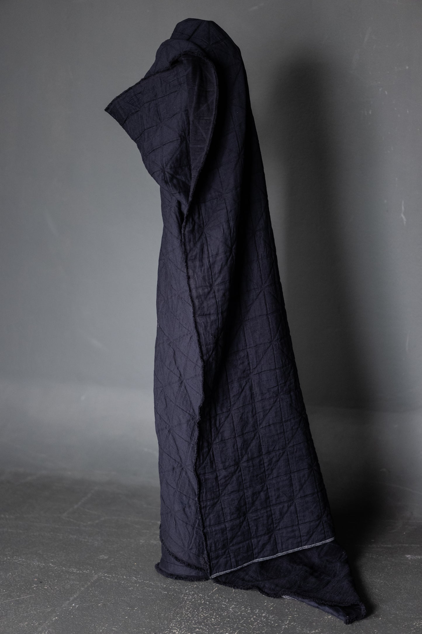 Merchant and Mills Jacquard Cotton - Maisy (Navy) (per 1/2 metre)