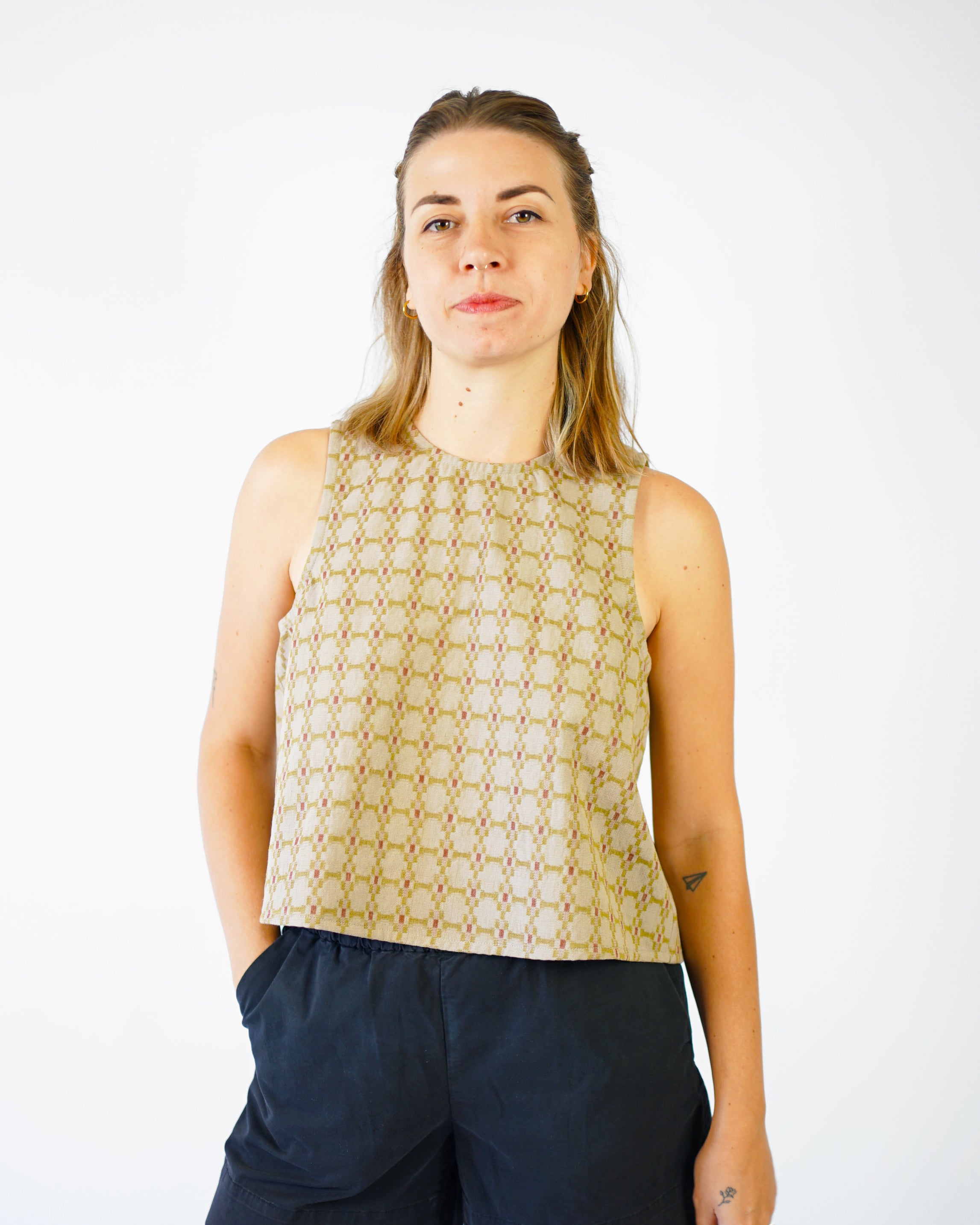 Matchy Matchy Sewing Club Open Back Smock Top - PDF Pattern