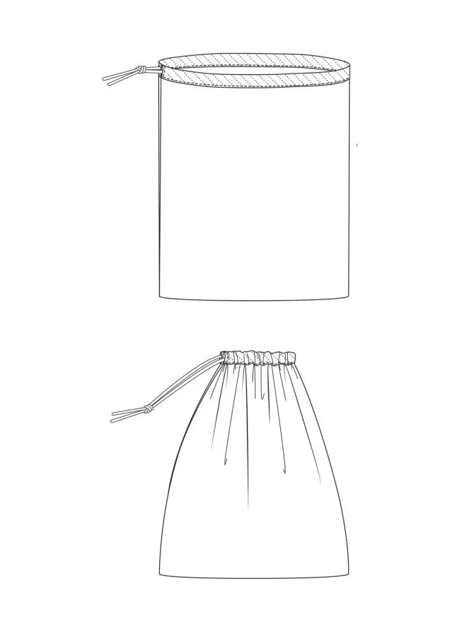 Merchant & Mills Drawstring Bag - Free PDF Pattern