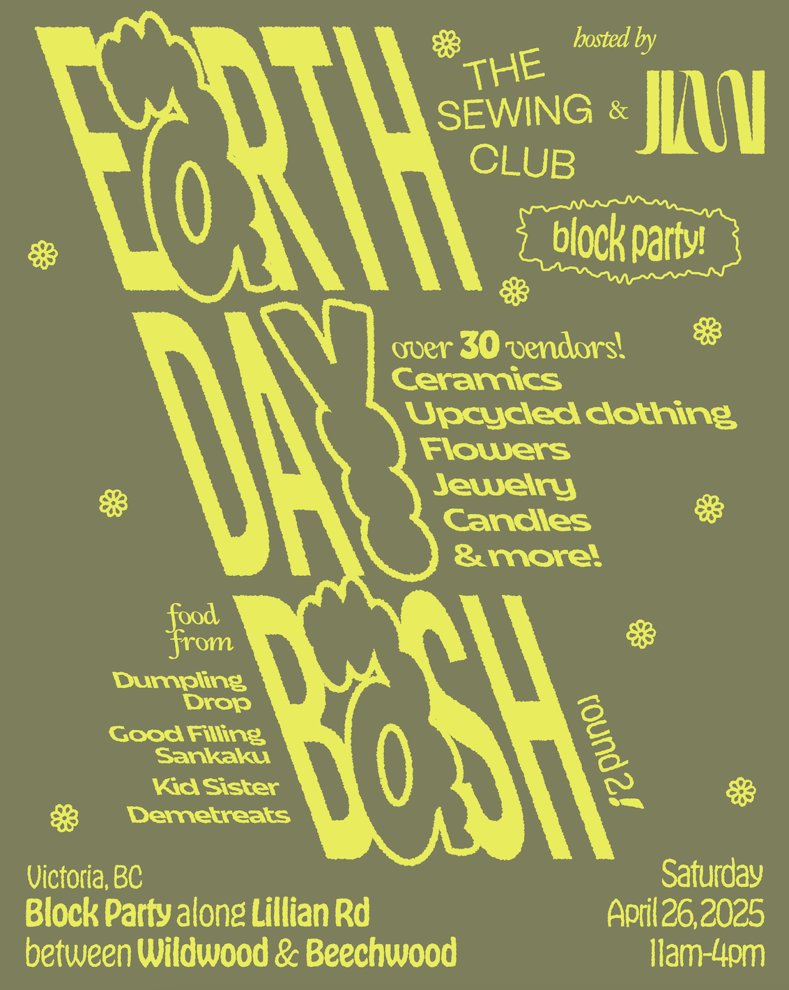 Earth Day Vendor Fee 🌍