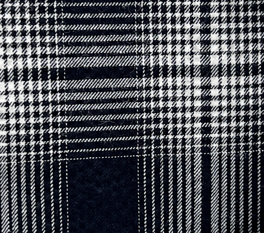 Seersucker Check - 98% Cotton, 2% Spandex (Per 1/2 M)