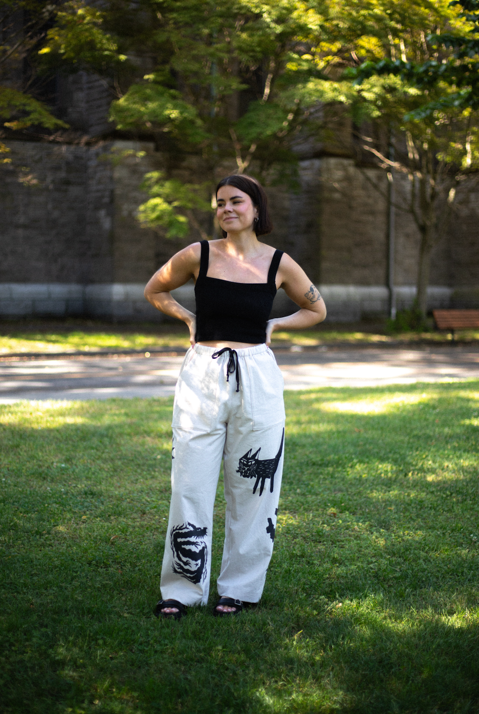 Print Hole x The Sewing Club Doodle Pants