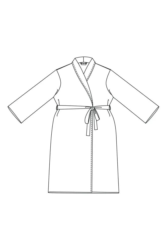 Merchant & Mills - The Sunday Robe Coat Addition - PDF Pattern