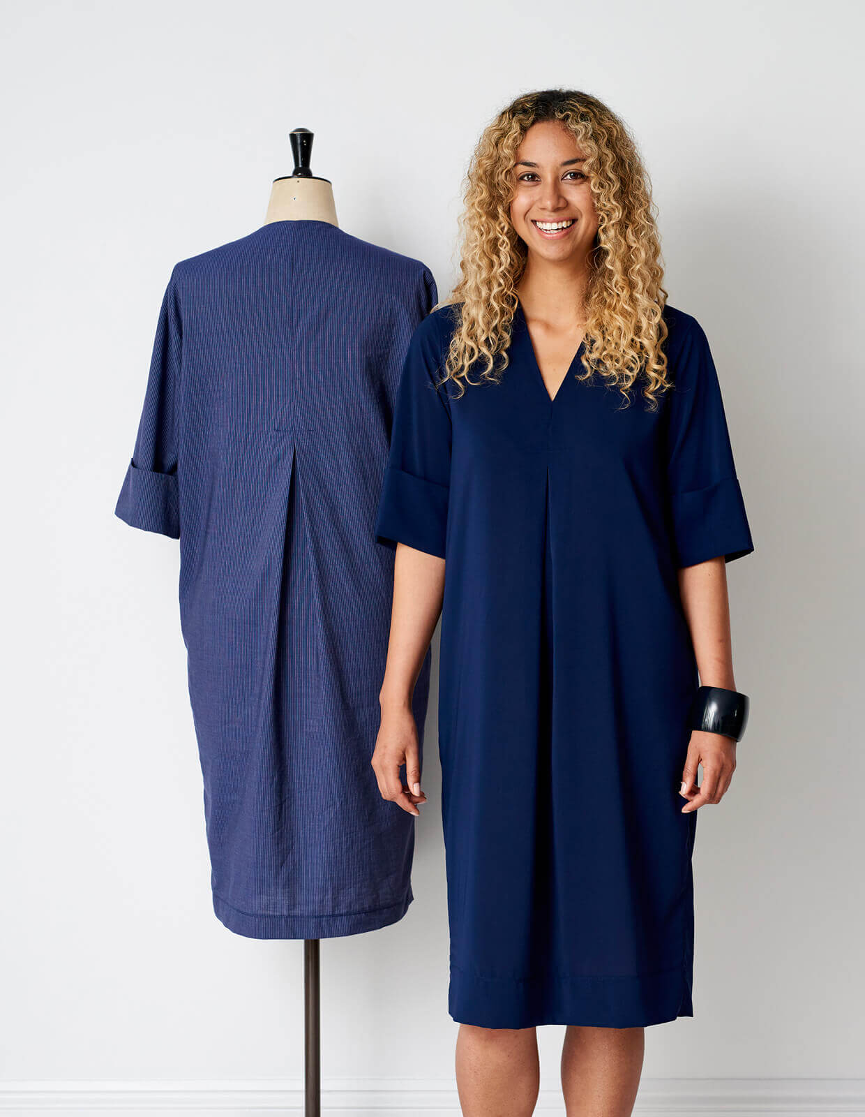 The Maker's Atelier V-Neck Shift Dress and Top - PDF Pattern