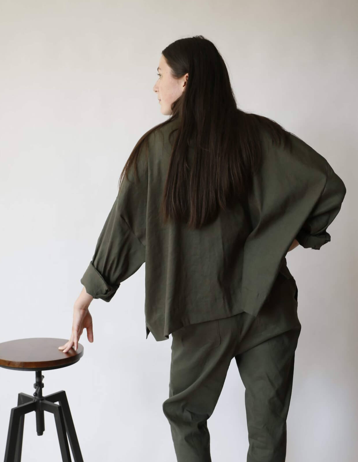 The Maker's Atelier Lounge Shirt - PDF Pattern