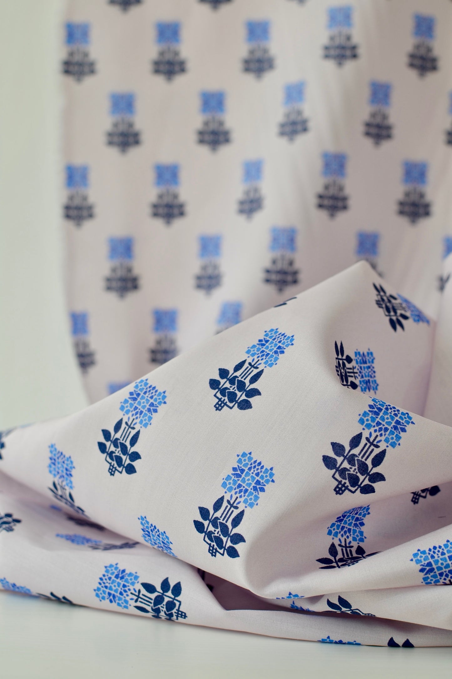 Liberty London Charles Tana Lawn - Blue (per 1/2 M)