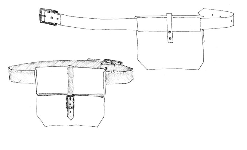 Merchant and Mills Field Belt Bag - PDF Pattern