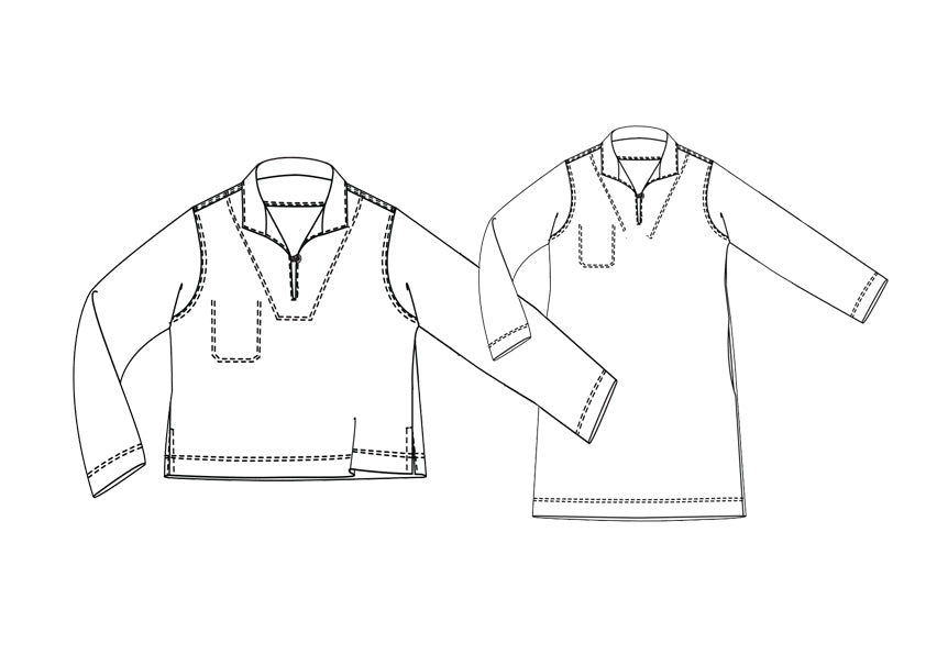 Merchant and Mills Francine Top + Dress (PDF Pattern)