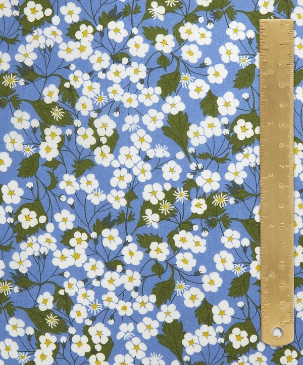 Liberty London Mitsi Tana Lawn - Blue (per 1/2 M)